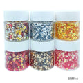 jags-mumbai Sequin Jags Diy Sequins Rhombus 6 Colour pck 60Gsm JDSR01-A