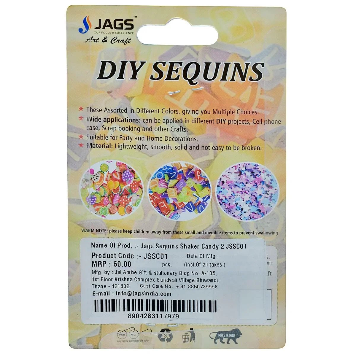 jags-mumbai Sequin Jags Sequins Shaker Candy 2 JSSC01