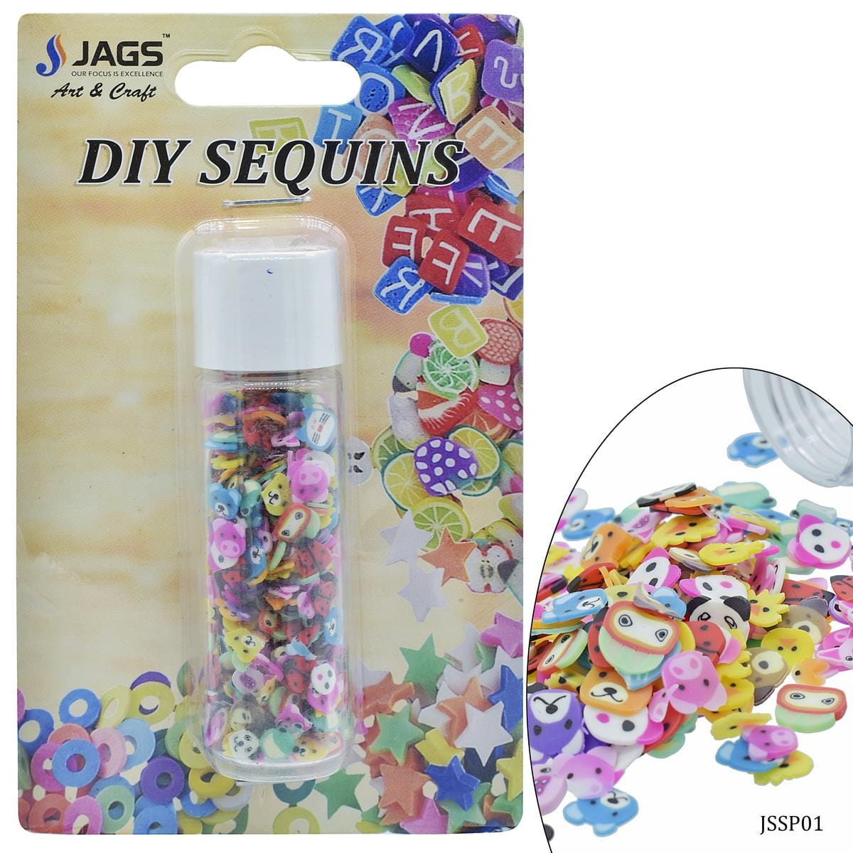 jags-mumbai Sequin Jags Sequins Shaker Panda 2  JSSP01