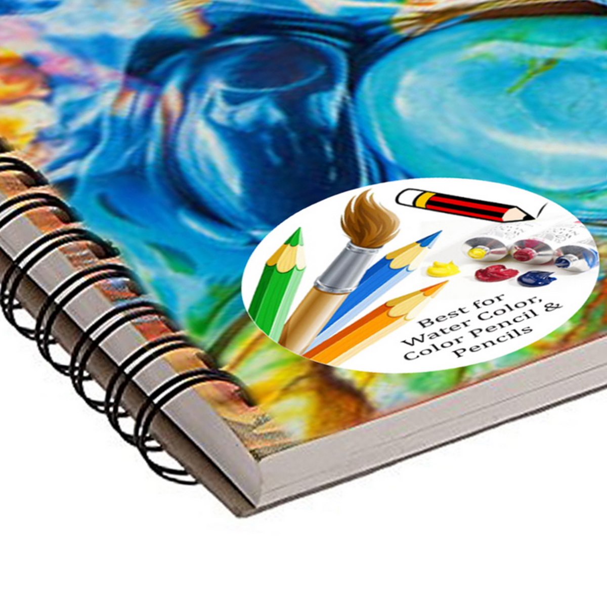 jags-mumbai Sketching Material Artist Drawing Book 100 Pages 140 GSM A3 - ADB101