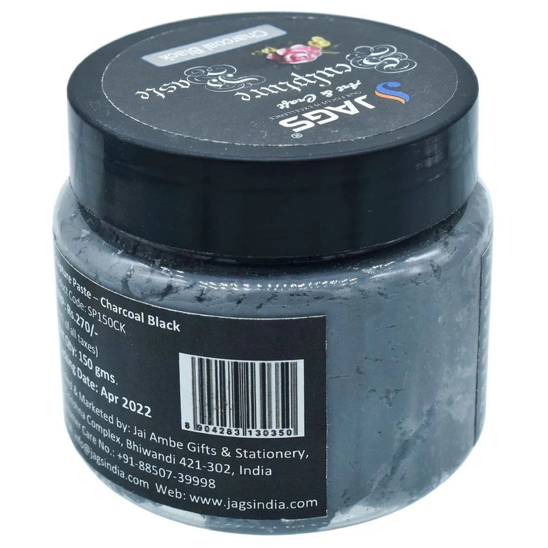 jags-mumbai Sketching Material Charcoal Black Sculpture Paste 150GM