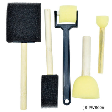 Sponge Brush Set 5pcs Shapes JB-PWB006