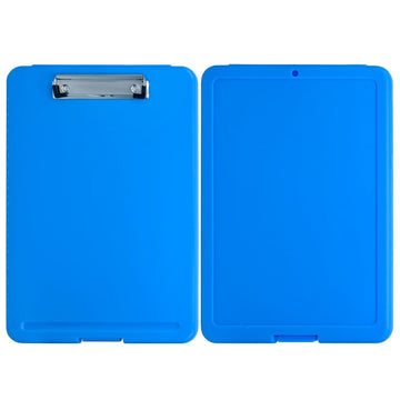 Exam Pad With Storage Case Paper Box FC Blue 83002-BL