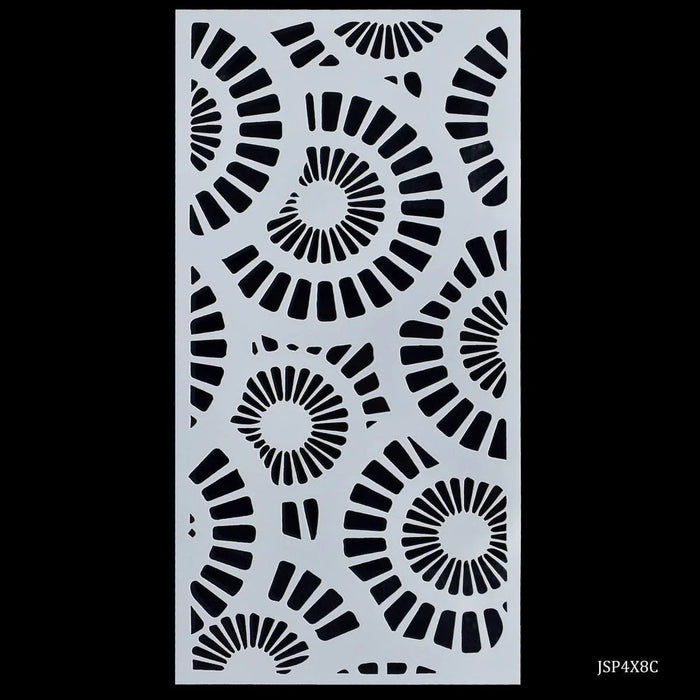 Jags Drawing Stencil Plastic 1 Pcs 4x8 Inch JSP4X8C