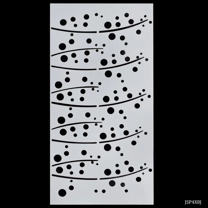 Jags Drawing Stencil Plastic 1 Pcs 4x8 Inch JSP4X8J