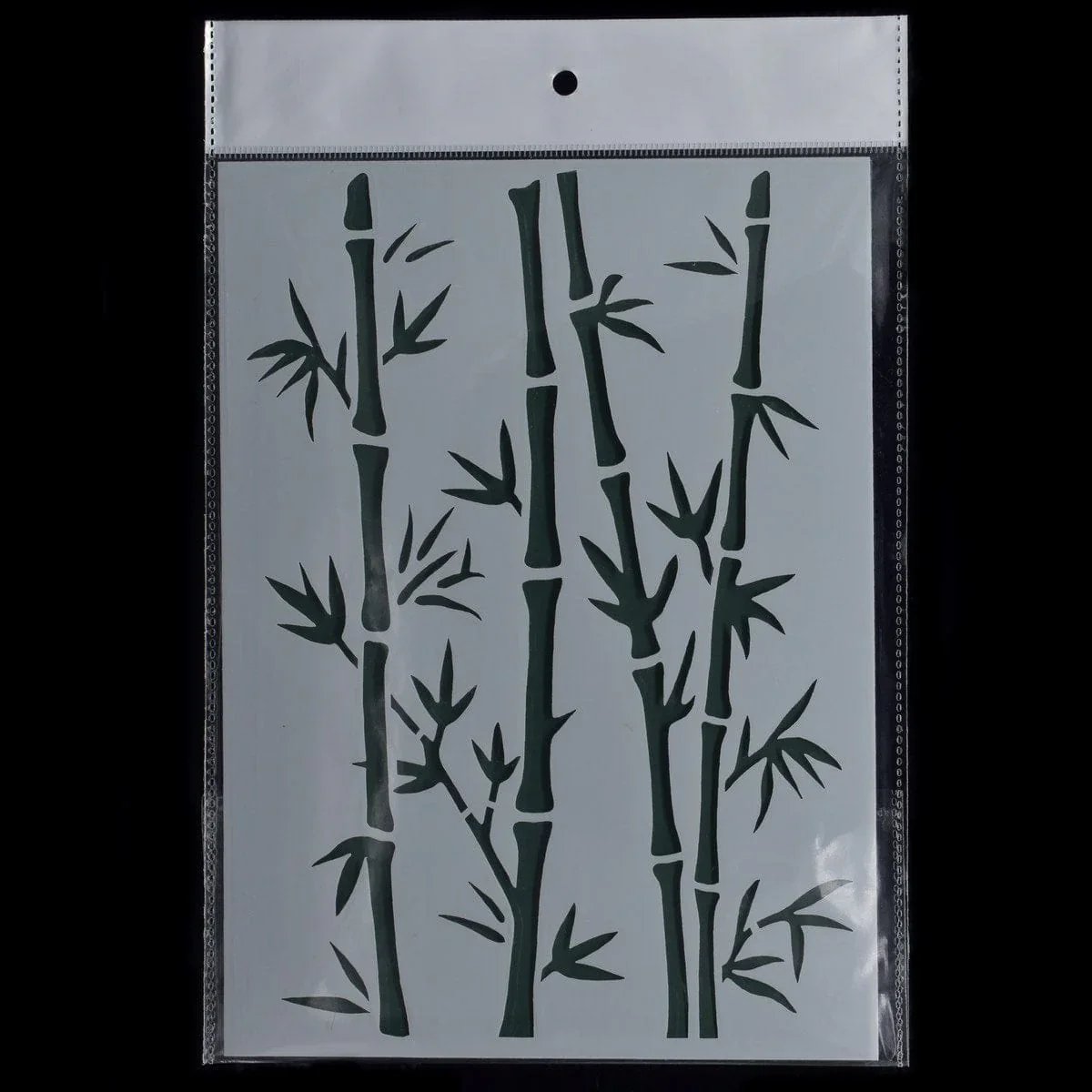 jags-mumbai Stencil Jags Stencil Plastic A5 "Bamboos Tree" - JSPA5-6