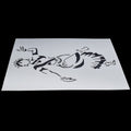 jags-mumbai Stencil Jags Stencil Plastic A5 Bharathnatyam (Model-JSPA5-9)