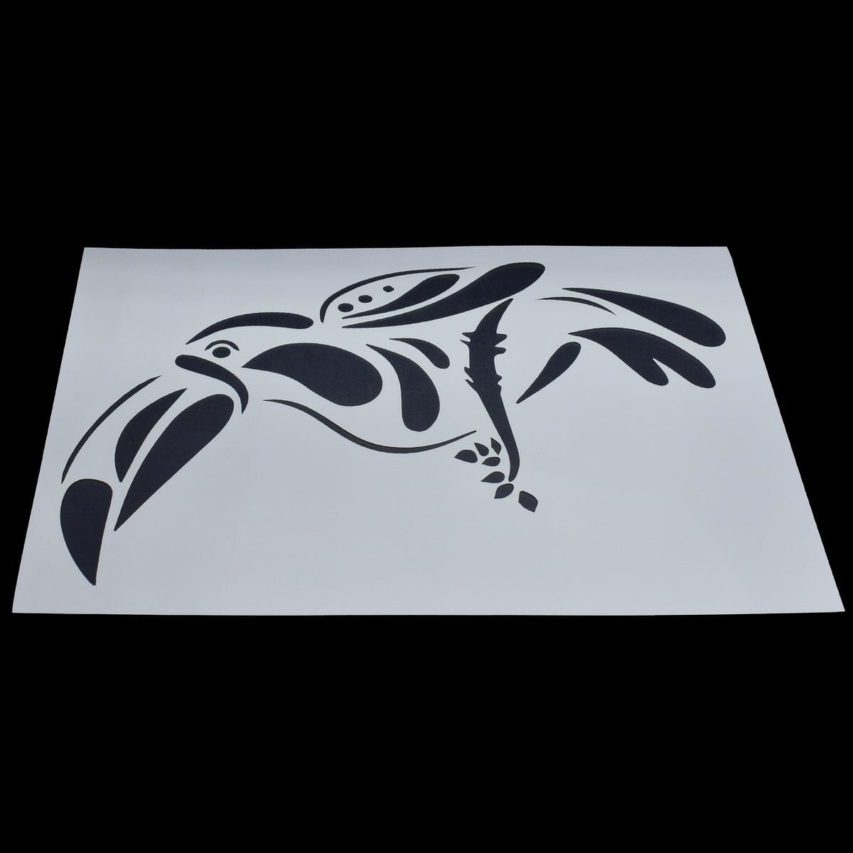 jags-mumbai Stencil Jags Stencil Plastic A5- Bird Design (Model-JSPA5-15
)