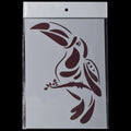 jags-mumbai Stencil Jags Stencil Plastic A5- Bird Design (Model-JSPA5-15
)