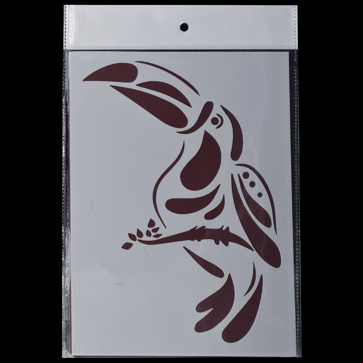 jags-mumbai Stencil Jags Stencil Plastic A5- Bird Design (Model-JSPA5-15
)