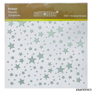 jags-mumbai Stencil Stencil Plastic 6x6 6X6STENCI