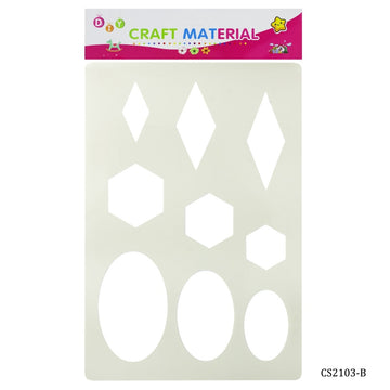 Stencil Plastic 8x12 Inch: Contain 1 Unit - Unleash Your Creativity with a Versatile Stencil and Watch Your Ideas Come to Life!