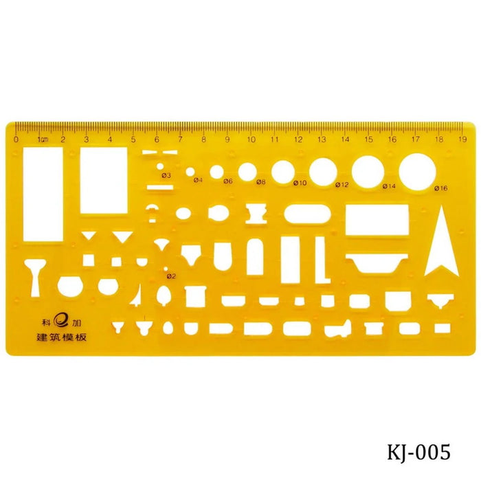 Drawing Stencil Plot Model Building Template - Contain 1 Unit