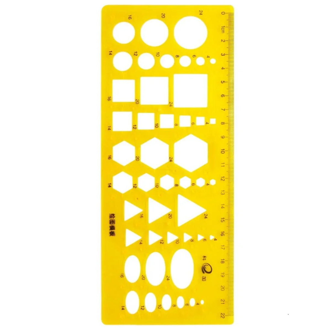 jags-mumbai Stencil Stencil Plot Model Drawing Template - Contain 1 Unit