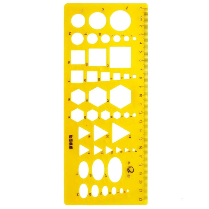 Drawing Stencil Plot Model Drawing Template - Contain 1 Unit