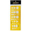 jags-mumbai Stencil Stencil Plot Model Drawing Template - Contain 1 Unit