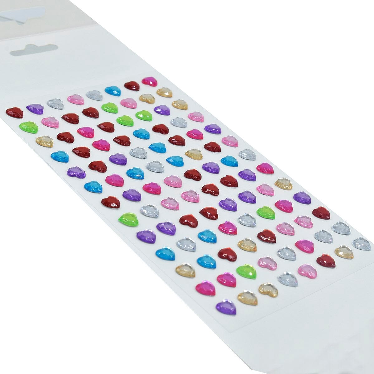 jags-mumbai sticker Multi Colour Crystal Heart Sticker