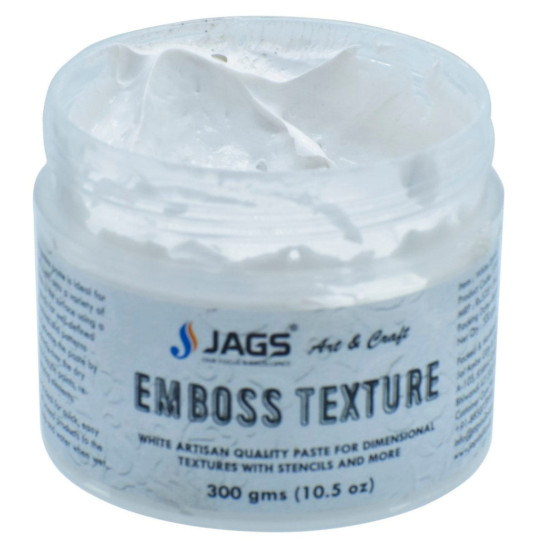 jags-mumbai Mediums & Varnish Jags Emboss Texture Paste 300gms JETP00