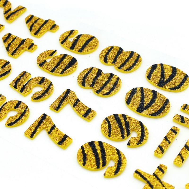 jags-mumbai Stickers Sticker Foam Glitter Cutout 0-9 Small WX-ACM09