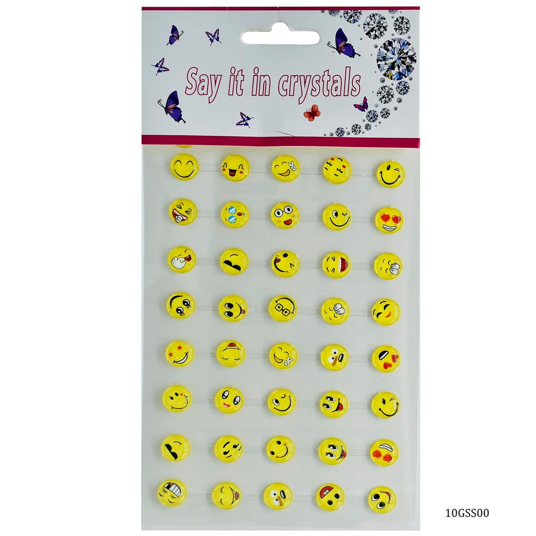 jags-mumbai Stickers Sticker Smile Face Medium 10GSS00