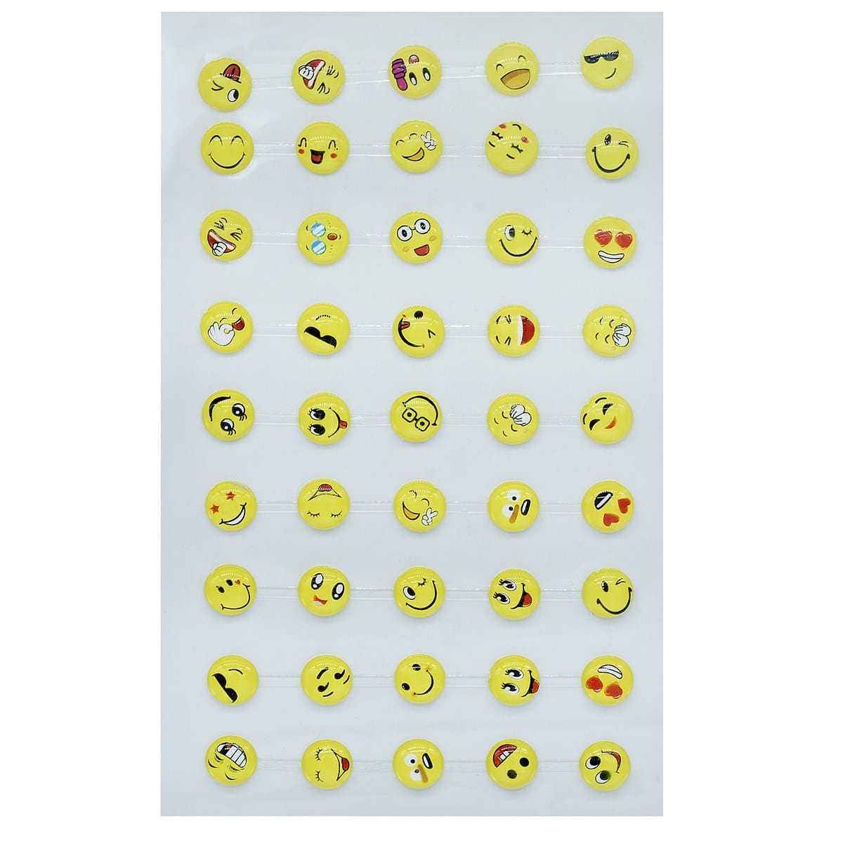 jags-mumbai Stickers Sticker Smile Face Medium 10GSS00