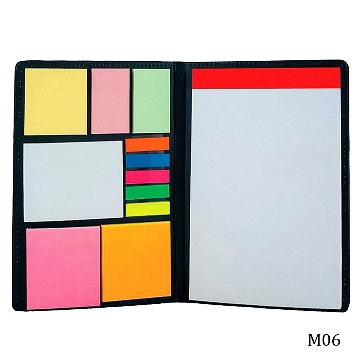 jags-mumbai Sticky Notes Foam Folder With Sticky Note Pad M06