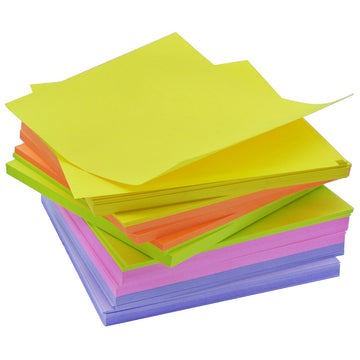 Jags Neon Color Cube Pad - Illuminate Your Workspace