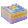 jags-mumbai sticky notes Jags Neon Color Cube Pad - Illuminate Your Workspace