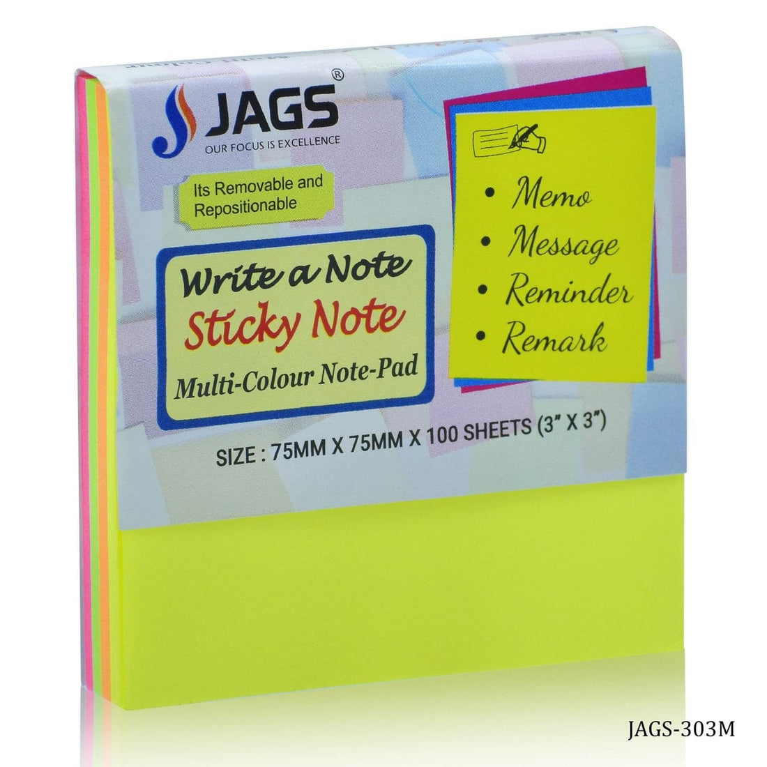 jags-mumbai Sticky Notes Sticky Note Pad