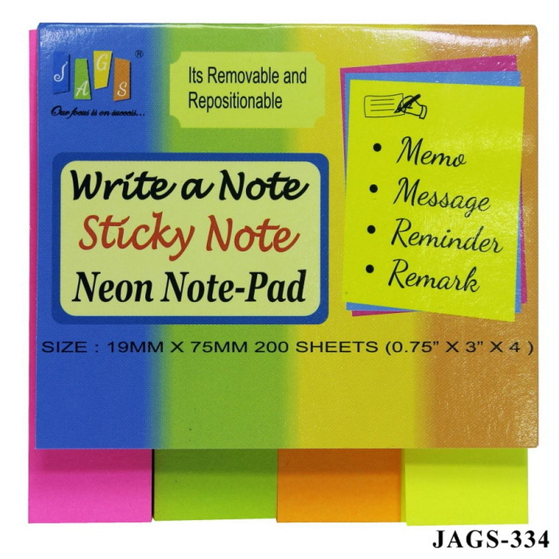 jags-mumbai Sticky Notes Sticky Note Pad