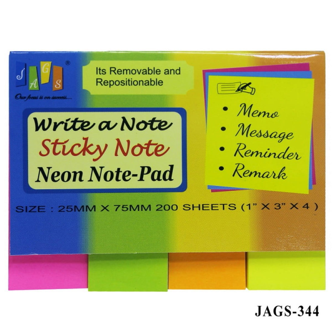 jags-mumbai Sticky Notes Sticky Note Pad