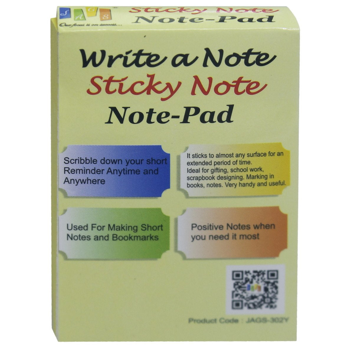 jags-mumbai Sticky Notes Sticky note pad