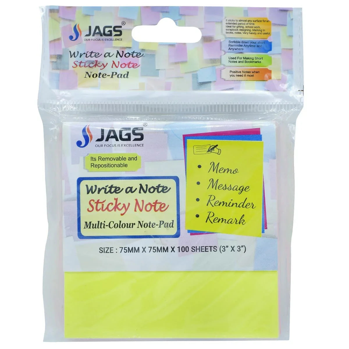 jags-mumbai Sticky Notes Sticky Note Pad