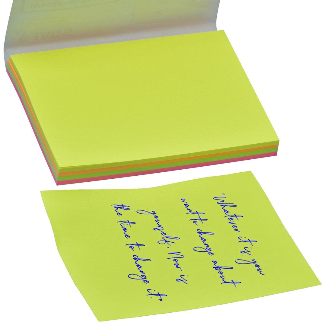 jags-mumbai Sticky Notes Sticky Note Pad Neon Multi Colour 100Sheet 3X4Inch