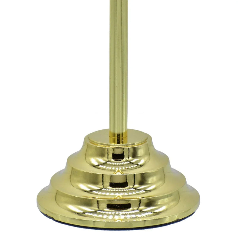 jags-mumbai Table Top Flags "Elegant Desktop Flag: Long Golden 7.5 inch - TT662GD"