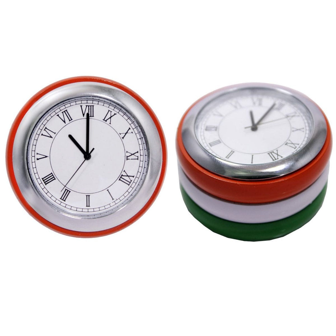 jags-mumbai Table Top Flags Table Top Dancing Clock Tiranga Rin