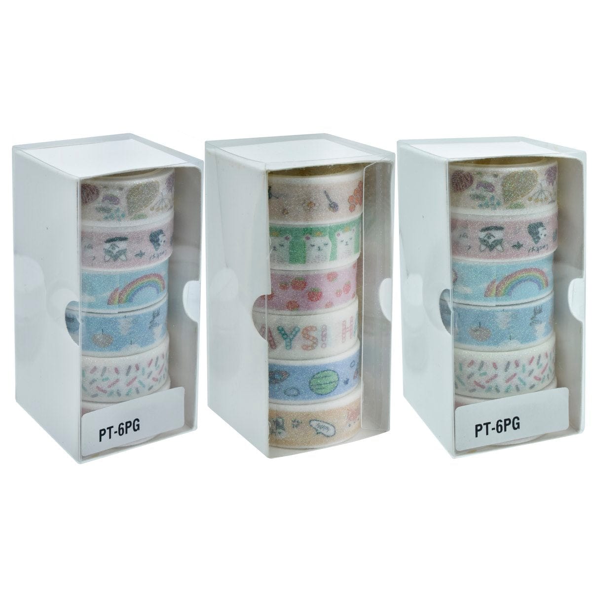 jags-mumbai Tape Craft Paper Tape 6Pcs