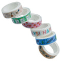 jags-mumbai Tape Craft Paper Tape 6Pcs