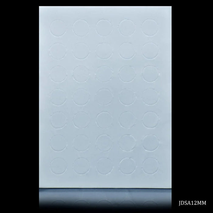 Jags Double Sided Adhesive Round Dots 12mm