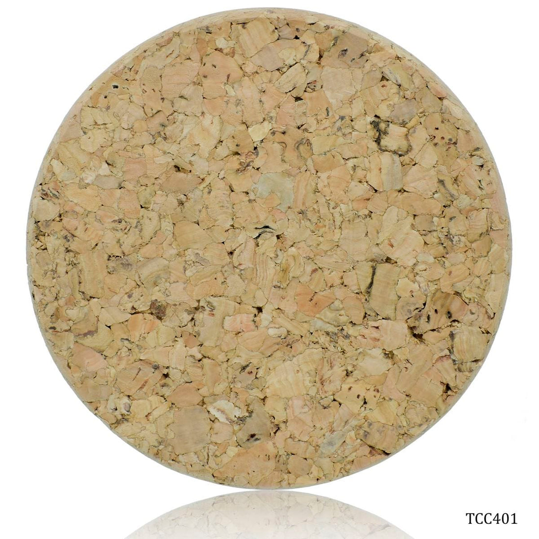 jags-mumbai Tea Costers Tea Coaster Cork Texture Round 1 Pcs TCC401