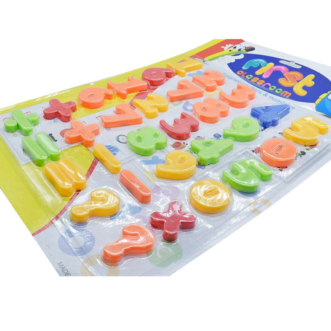 jags-mumbai Magnet Sheet & Buttons Teaching Magnetic 30pcs Numbers & Symbols 8102