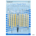 jags-mumbai Tools Craft Clay Tool Set 11pcs Wooden