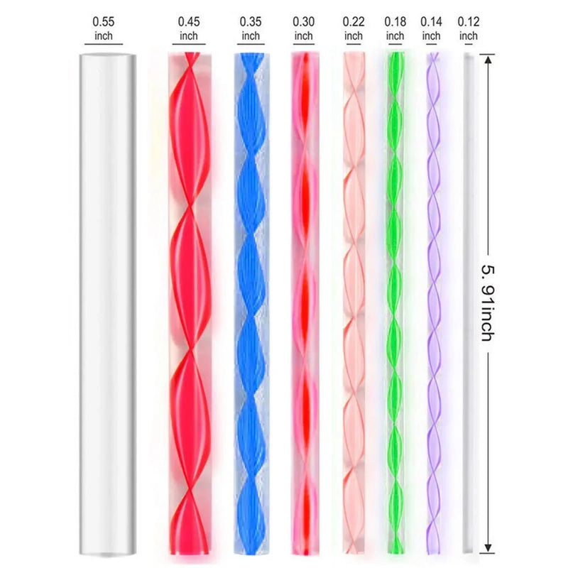 jags-mumbai Tools Mandala Painting Tools Acrylic 8 Pcs Set YKL-001