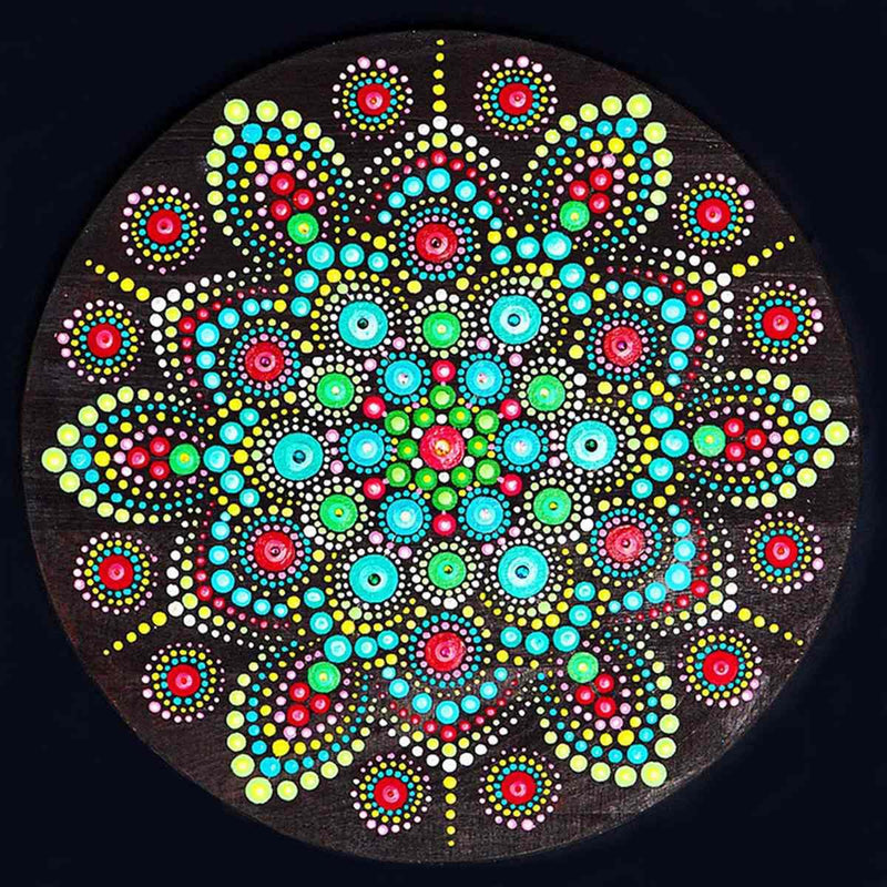 jags-mumbai Tools Mandala Painting Tools Acrylic 8 Pcs Set YKL-001