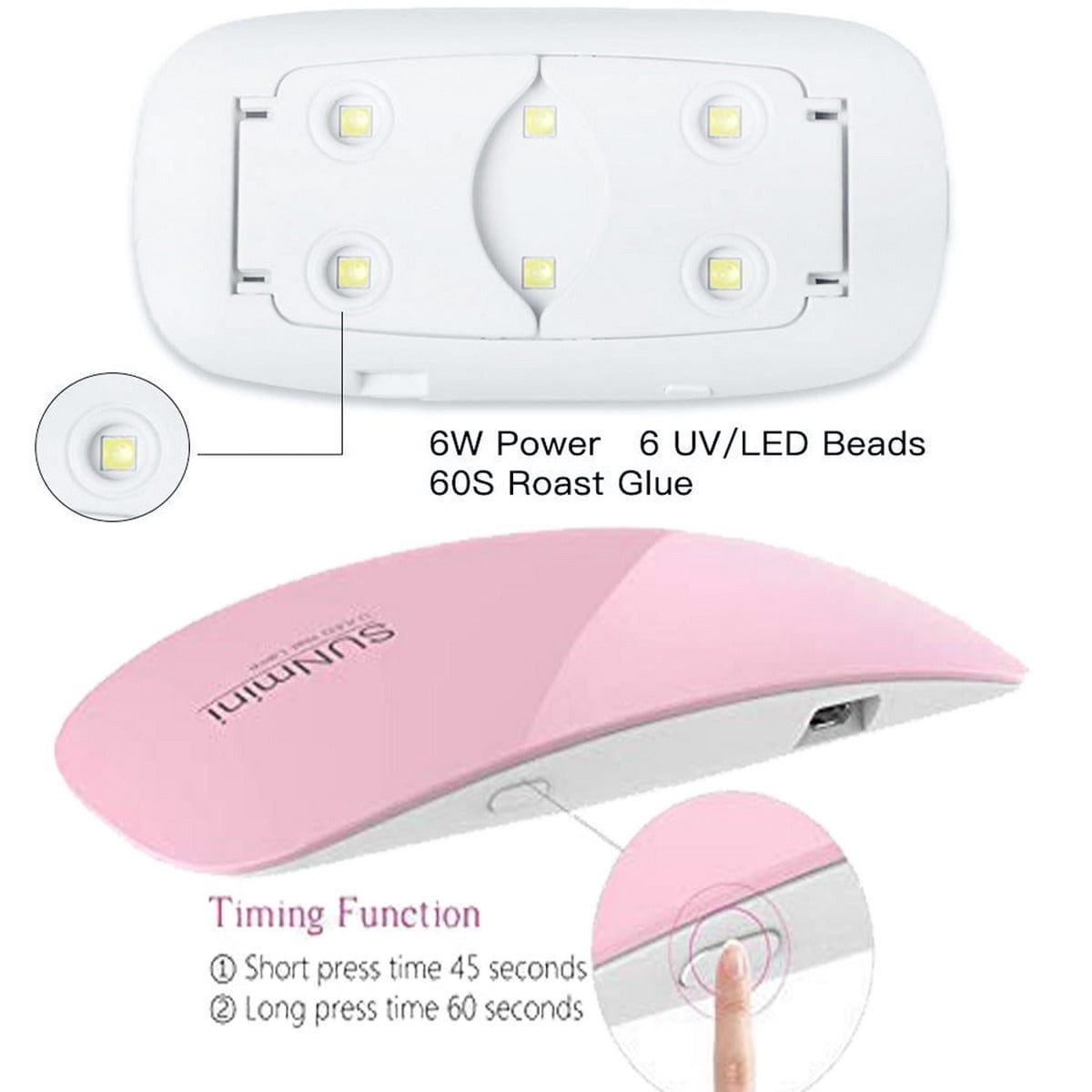 jags-mumbai Tools UV Light lamp for Quick resin drying. Nail Paint drying UV machine-Medium