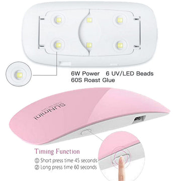 UV Light lamp for Quick resin drying. Nail Paint drying UV machine-Medium