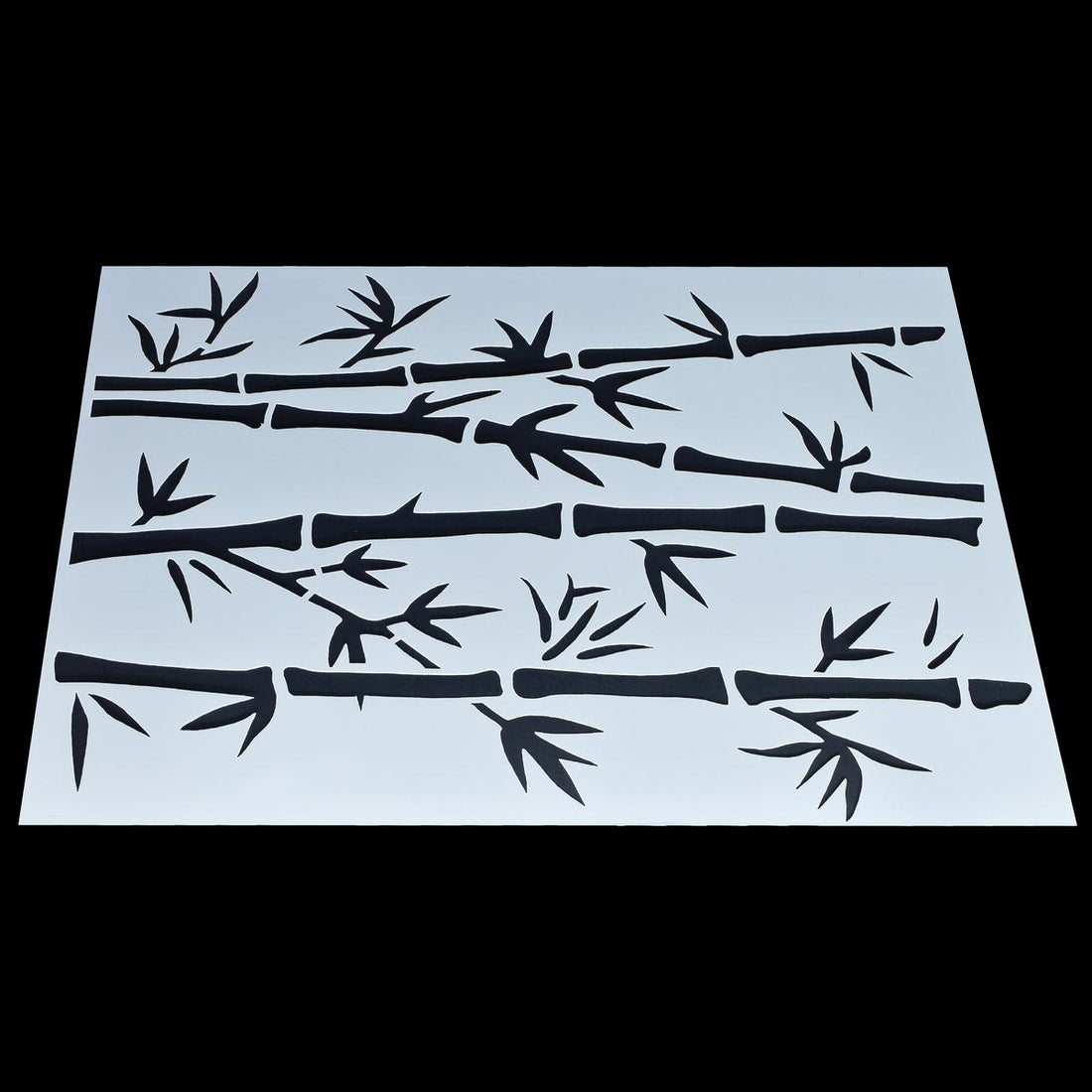 jags-mumbai Toys & Kits Stencil Plastic A4 Bamboo Trees