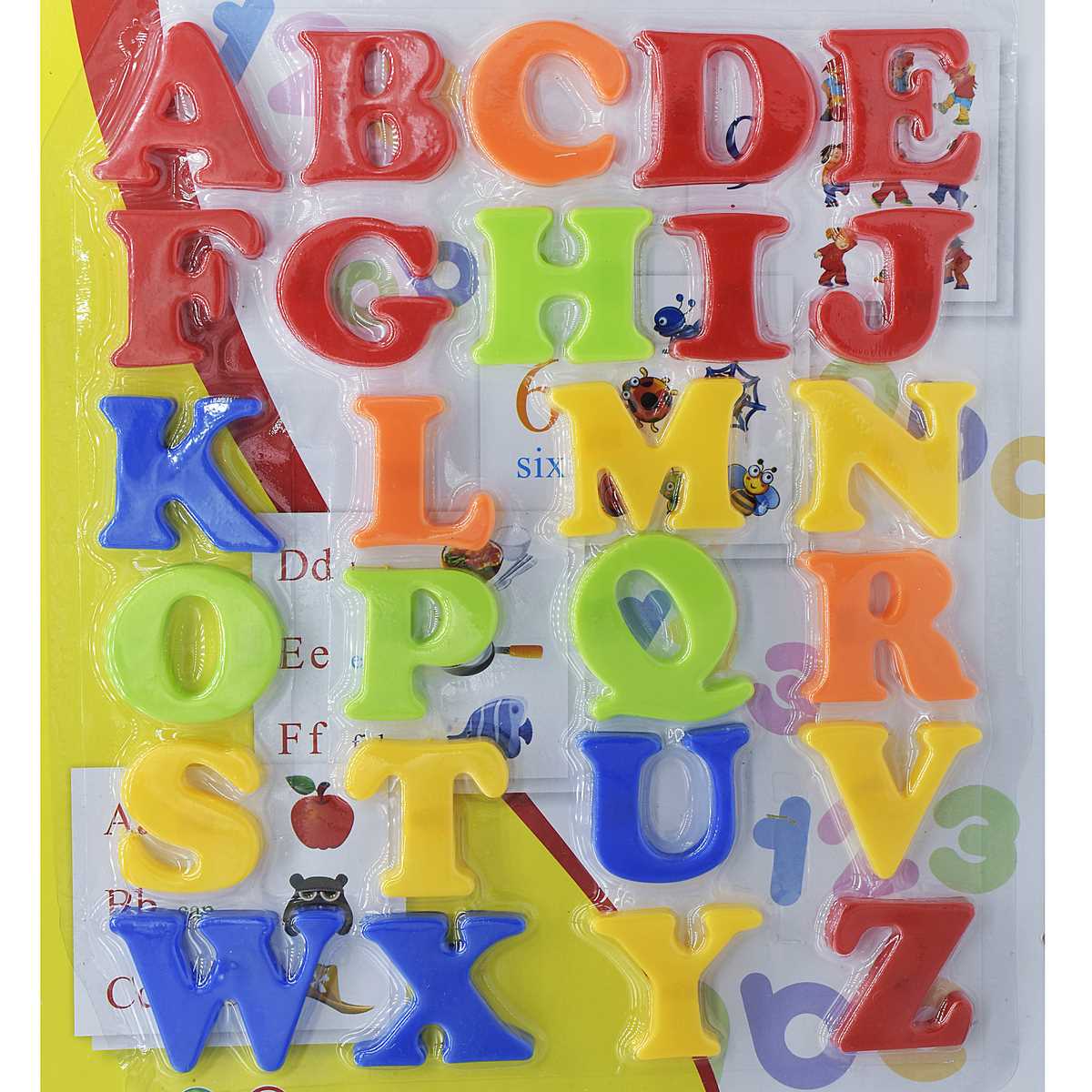 jags-mumbai Toys & Kits Teaching Magnetic 26pcs Uppercase Letters