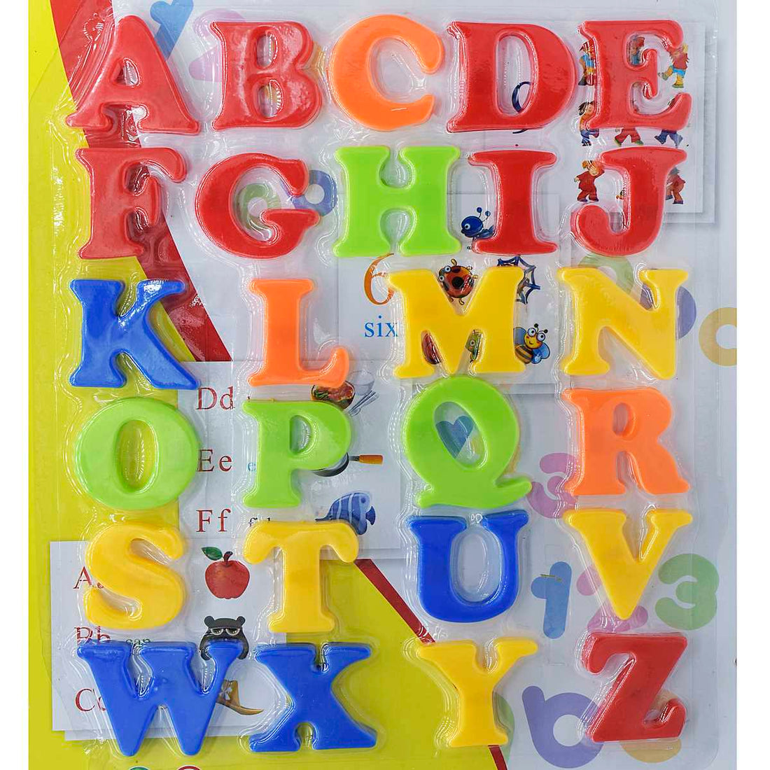 jags-mumbai Toys & Kits Teaching Magnetic 26pcs Uppercase Letters