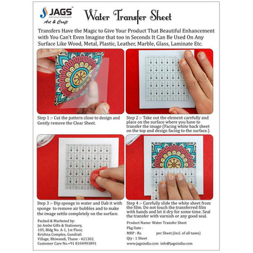 JAGS Water Transfer Sheet 1 Pcs